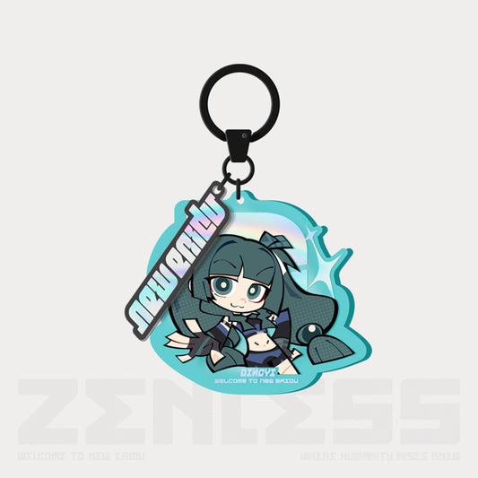 Criminal Investigation Special Response Team Q Version Acrylic Pendant