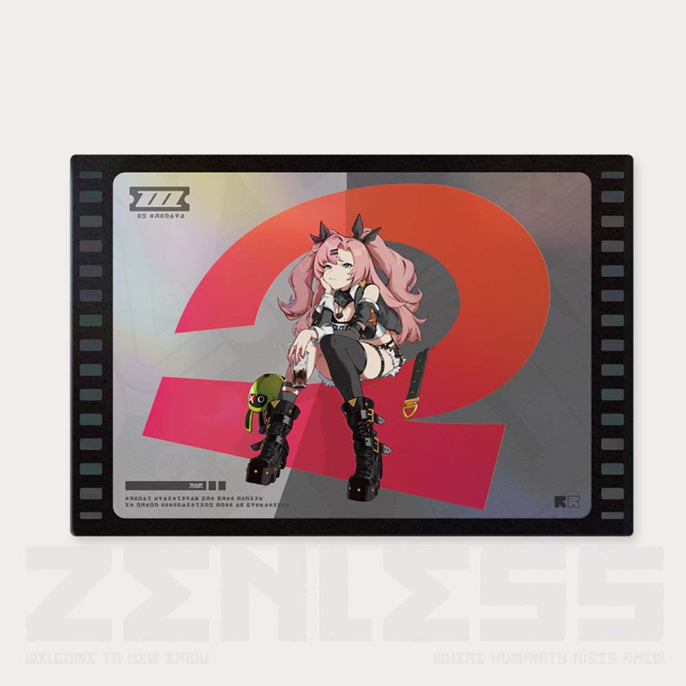 Temporal Frequencies Series Laser Collection Flash Card