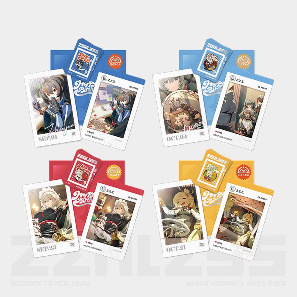【 Pre order 】Character Birthday Commemorative Set Vol.1