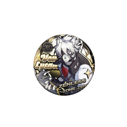 Character Double Flash Laser Badge