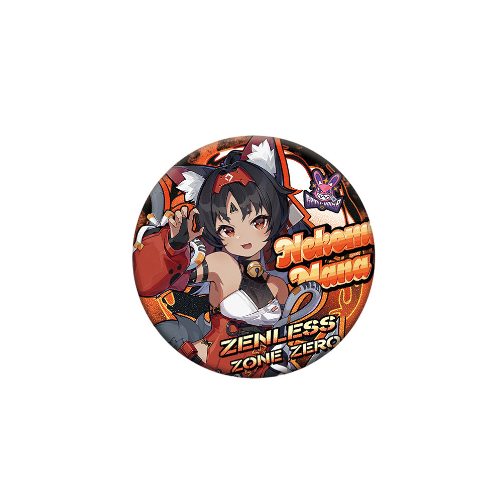 Character Double Flash Laser Badge