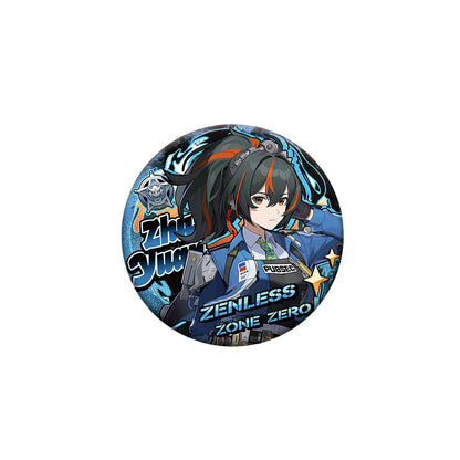 Character Double Flash Laser Badge