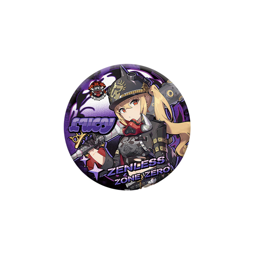 Character Double Flash Laser Badge