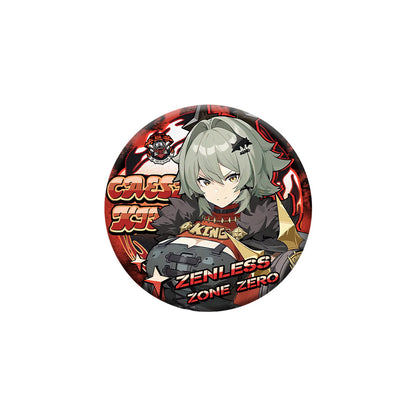 Character Double Flash Laser Badge