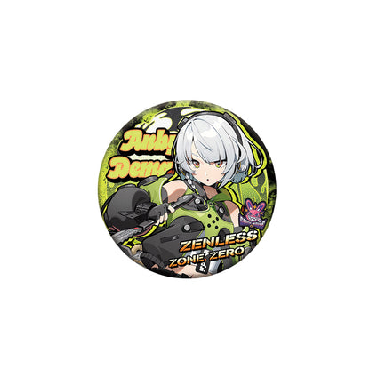 Character Double Flash Laser Badge