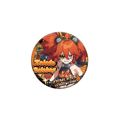 Character Double Flash Laser Badge