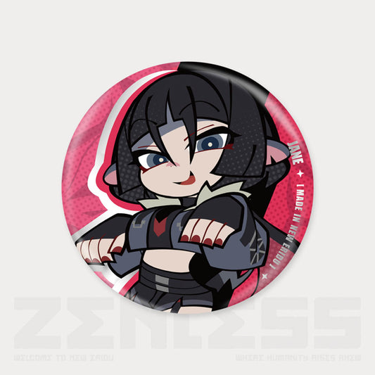 Jane Doe Q Version Badge