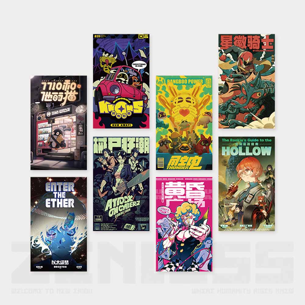 Zenless Zone Zero Random Play Videotape Series Poster – Zenlesszone Shop