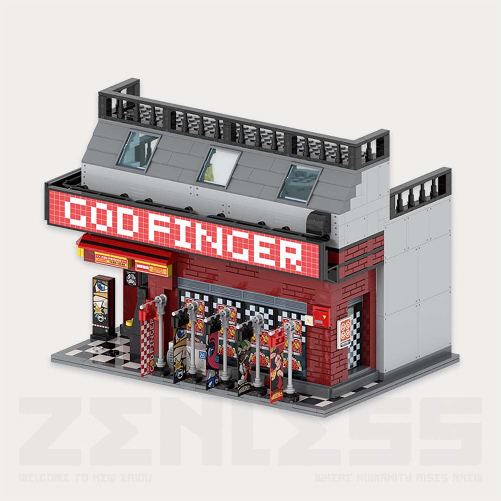 【 Pre order 】Sixth Street Scene Assembly Building Blocks Vol. 1